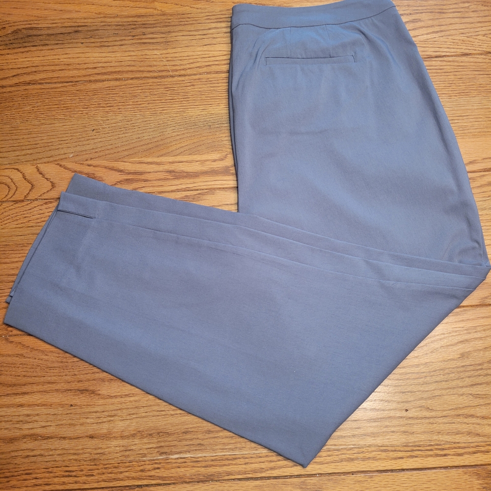 Lane Bryant Women's Bluish Gray Dress Pants